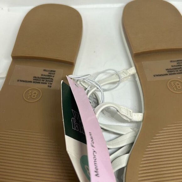 Wild Fable Bow Faux Leather Sandals for Women Size 8.5 - Picture 3 of 5